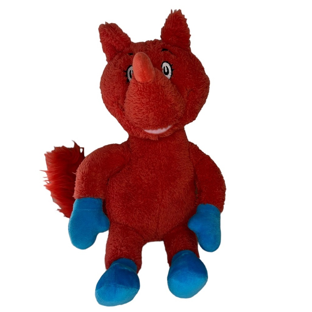 Kohls Cares Dr. Seuss Fox In Socks 14" Super Soft Plush Fox (C565)